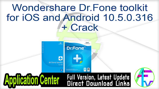 dr.fone toolkit for ios crack